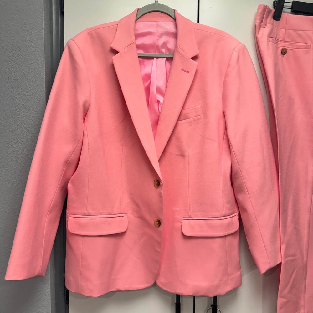 NWT Mr Turk Kennedy Blazer in Bright Salmon pink.  42R